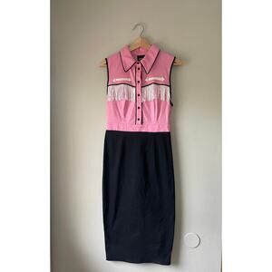Unique Vintage Western Fringe Dress – Women’s Medium (NWT)
